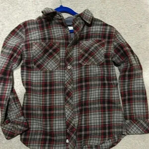 PD & Co boys flannel shirt size 8 100% cotton